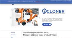 Desktop Screenshot of cloner.es